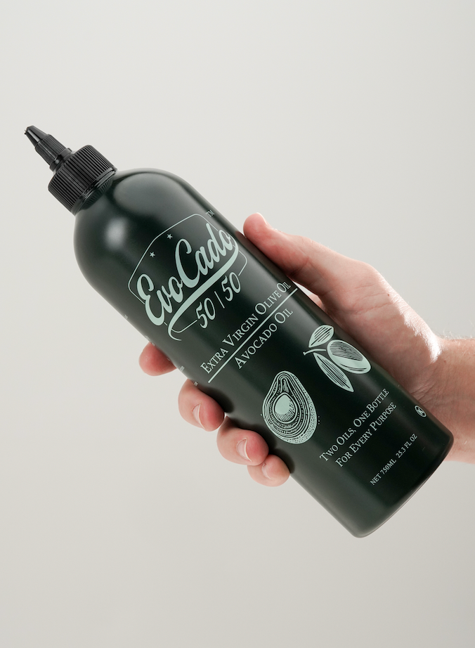 
                  
                    EvoCado  - 50% Extra Virgin Olive Oil / 50% Avocado Oil
                  
                